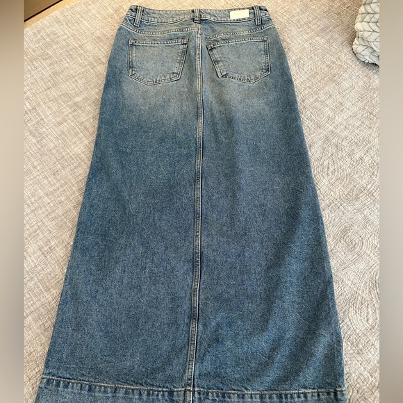 DL 1961 Asra Maxi Jean Skirt sz 26 - Picture 9 of 10